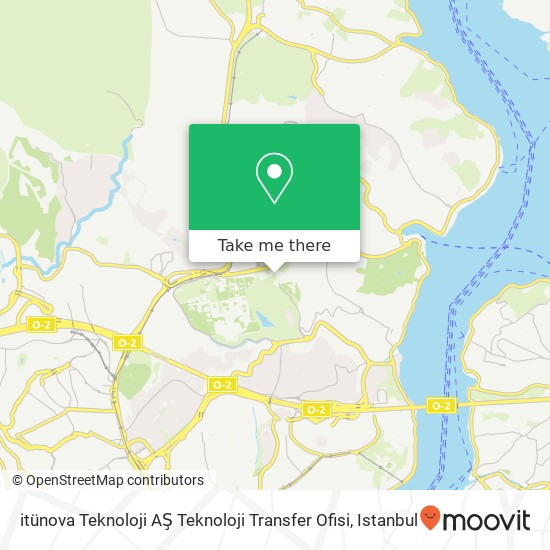 itünova Teknoloji AŞ Teknoloji Transfer Ofisi map