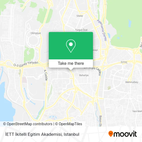 İETT İkitelli Egitim Akademisi map