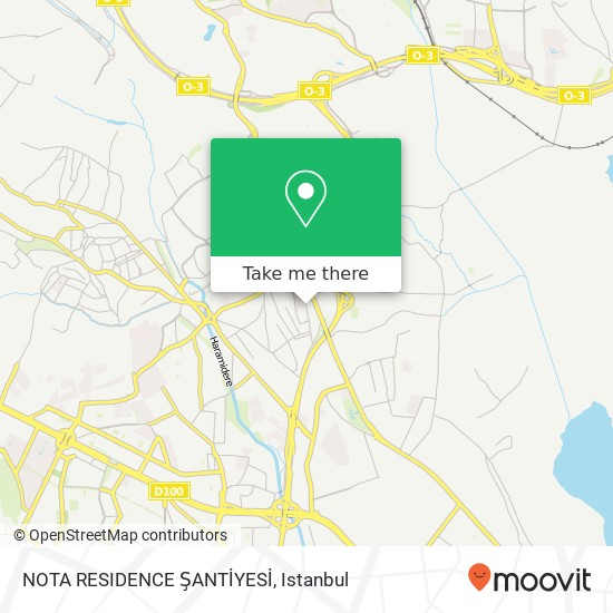 NOTA RESIDENCE ŞANTİYESİ map