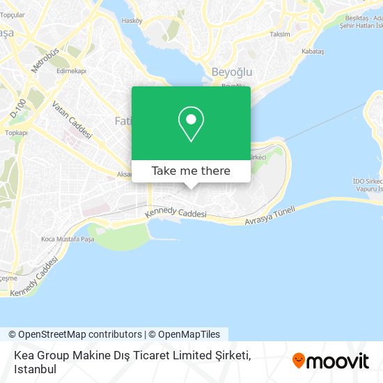 Kea Group Makine Dış Ticaret Limited Şirketi map