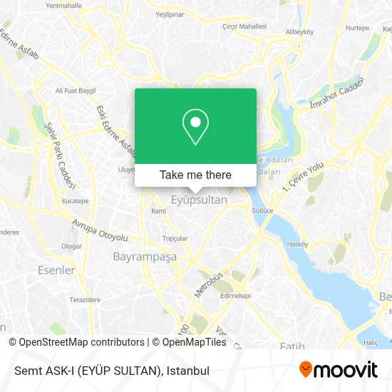 Semt ASK-I (EYÜP SULTAN) map