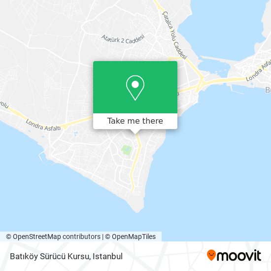 Batıköy Sürücü Kursu map