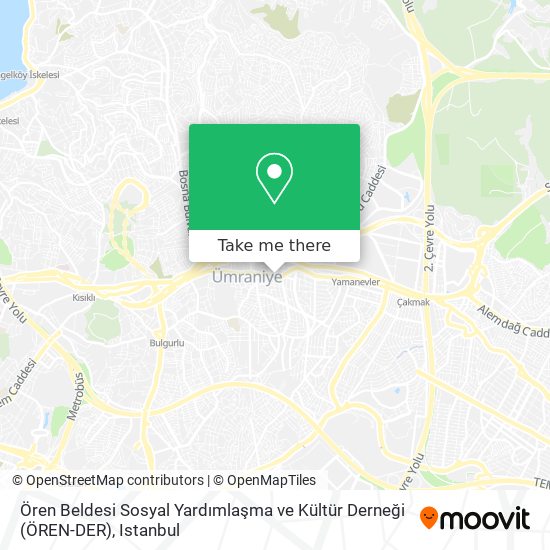 Ören Beldesi Sosyal Yardımlaşma ve Kültür Derneği (ÖREN-DER) map