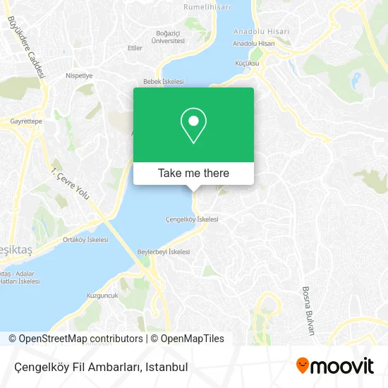 Çengelköy Fil Ambarları map