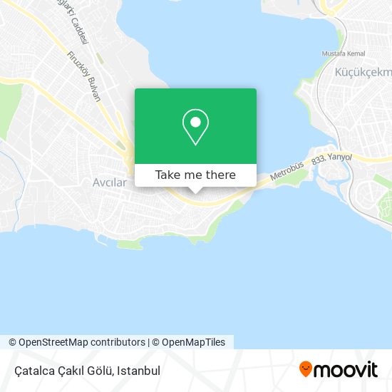 Çatalca Çakıl Gölü map