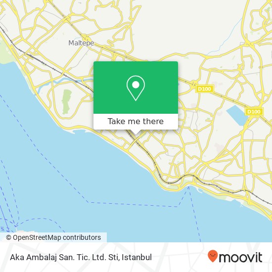 Aka Ambalaj San. Tic. Ltd. Sti map