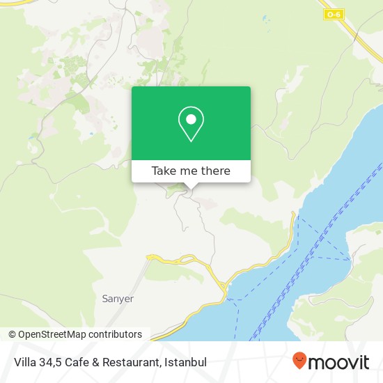 Villa 34,5 Cafe & Restaurant map