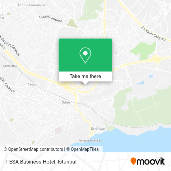 FESA Business Hotel map