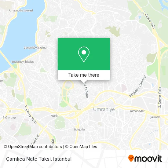 Çamlıca Nato Taksi map