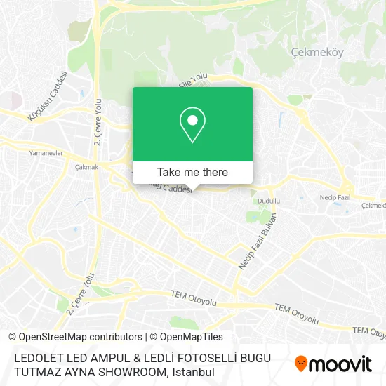 LEDOLET LED AMPUL & LEDLİ FOTOSELLİ BUGU TUTMAZ AYNA SHOWROOM map