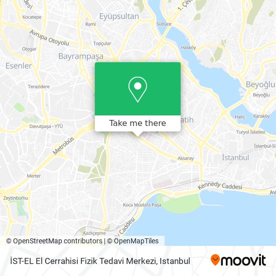 İST-EL El Cerrahisi Fizik Tedavi Merkezi map
