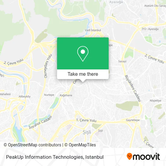 PeakUp Information Technologies map
