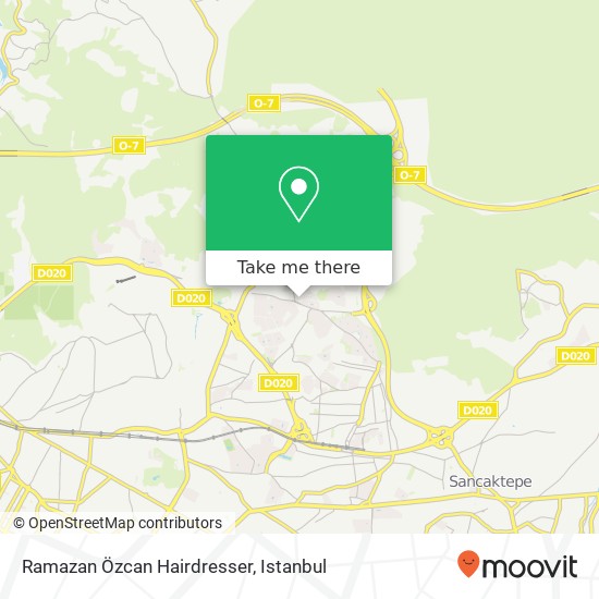 Ramazan Özcan Hairdresser map