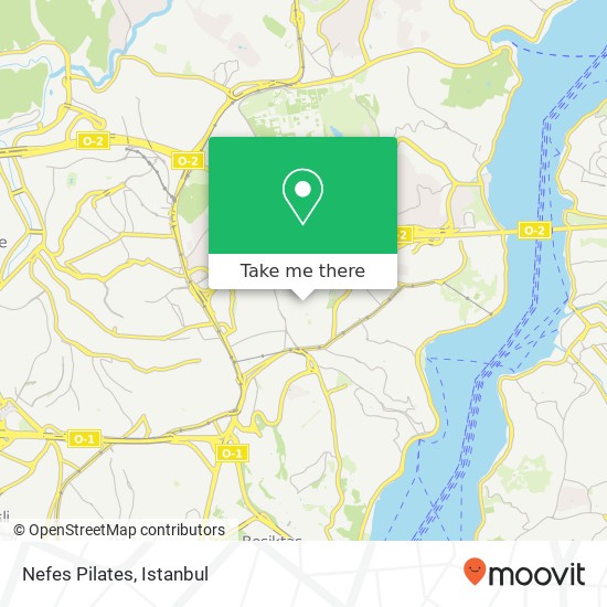 Nefes Pilates map