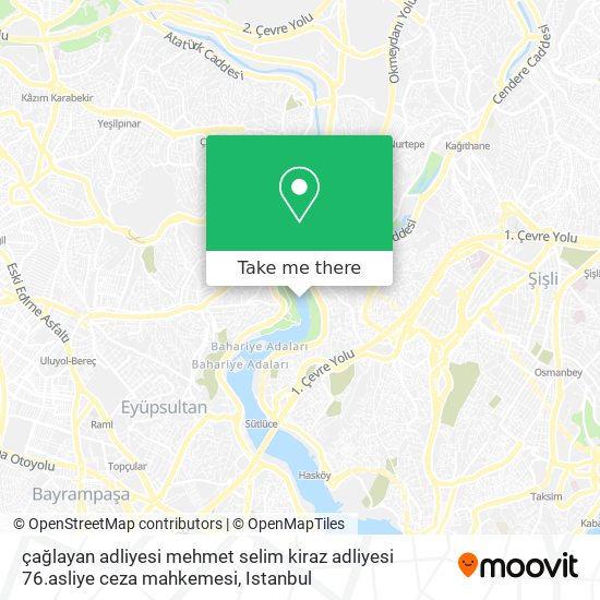 çağlayan adliyesi mehmet selim kiraz adliyesi 76.asliye ceza mahkemesi map