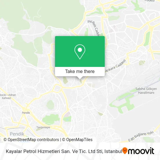 Kayalar Petrol  Hizmetleri San. Ve Tic. Ltd Sti map