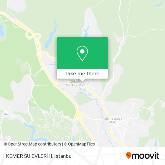 KEMER SU EVLERİ II map