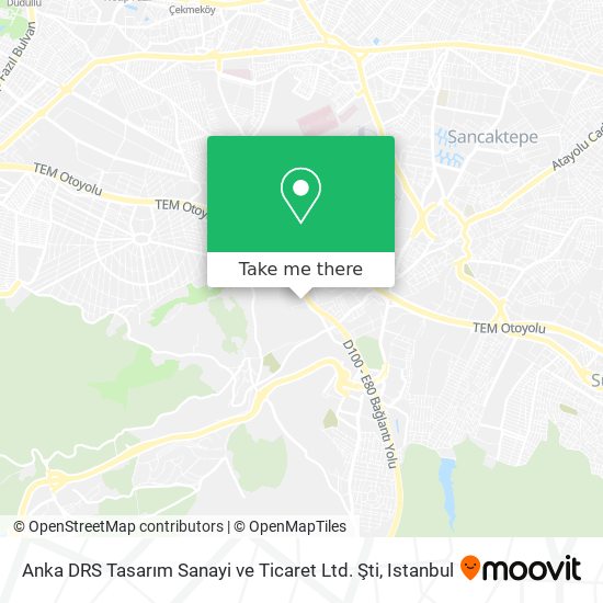 Anka DRS Tasarım Sanayi ve Ticaret Ltd. Şti map