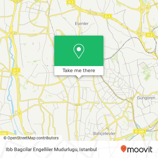 Ibb Bagcilar Engelliler Mudurlugu map