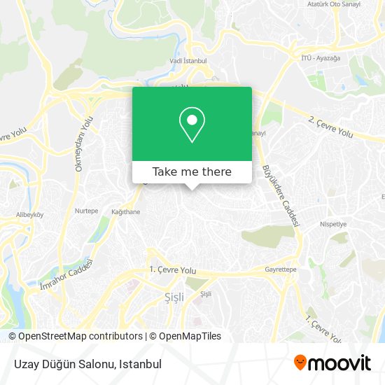 Uzay Düğün Salonu map