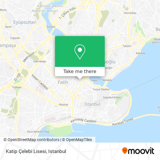 Katip Çelebi Lisesi map