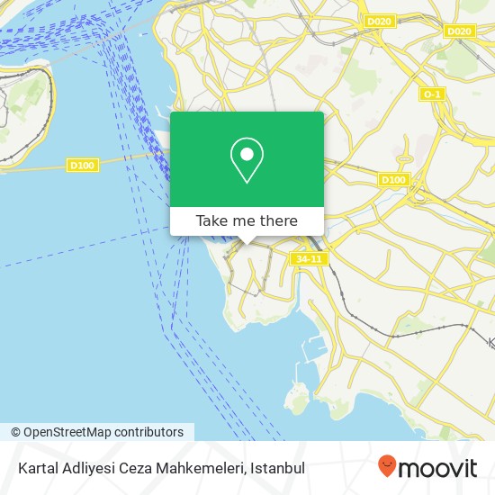 Kartal Adliyesi Ceza Mahkemeleri map