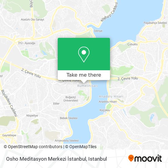 Osho Meditasyon Merkezi İstanbul map