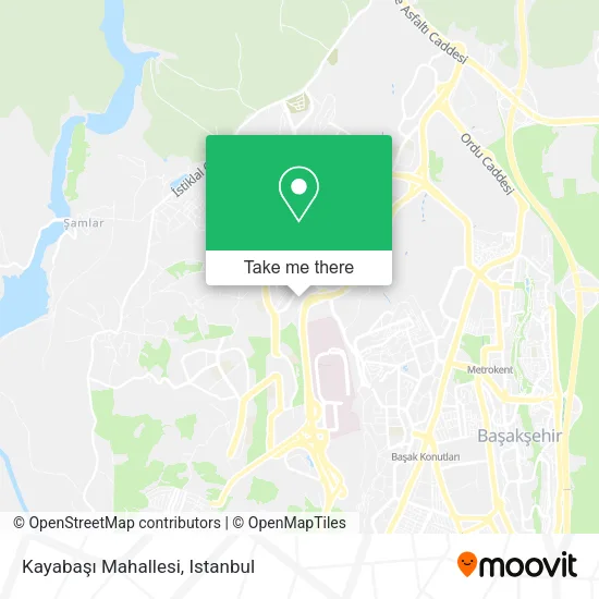 Kayabaşı Mahallesi map