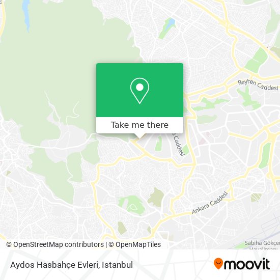 Aydos Hasbahçe Evleri map