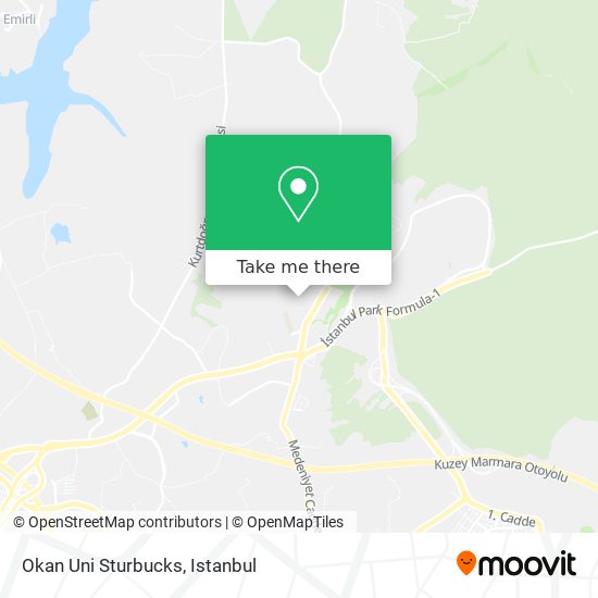 Okan Uni Sturbucks map