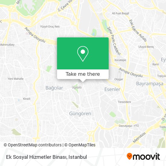 Ek Sosyal Hizmetler Binası map