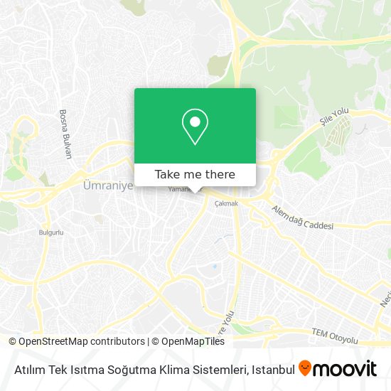 Atılım Tek Isıtma Soğutma Klima Sistemleri map