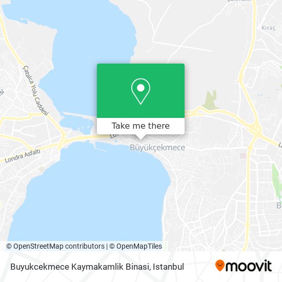 Buyukcekmece Kaymakamlik Binasi map