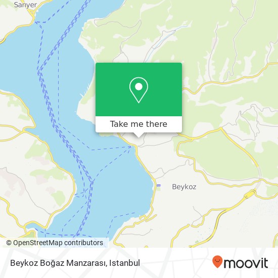 Beykoz Boğaz Manzarası map