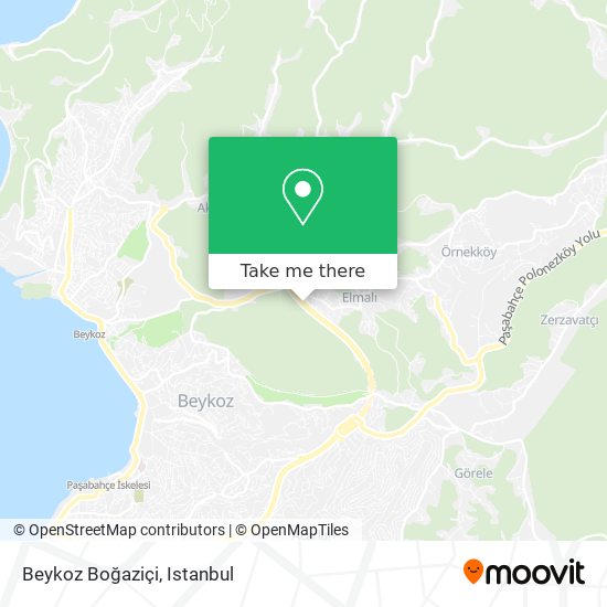 Beykoz Boğaziçi map