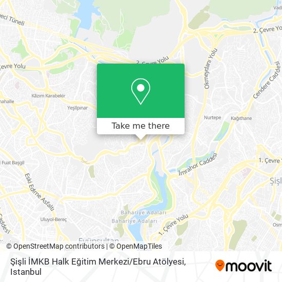 Şişli İMKB Halk Eğitim Merkezi / Ebru Atölyesi map