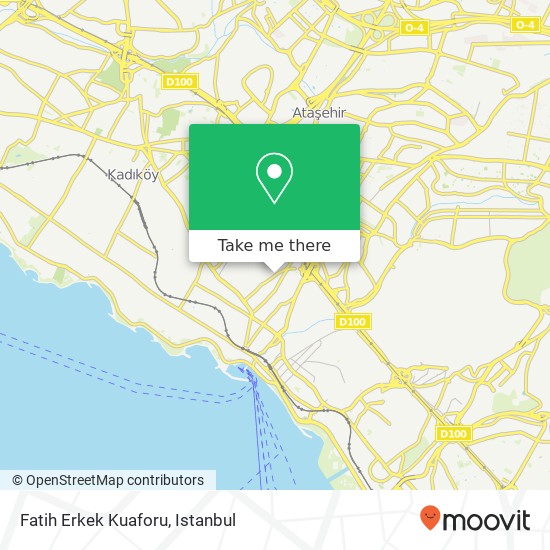 Fatih Erkek Kuaforu map