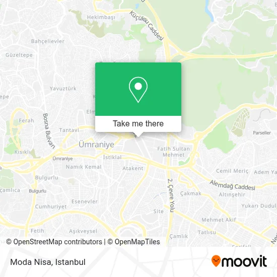 Moda Nisa map