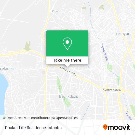 Phuket Life Residence map