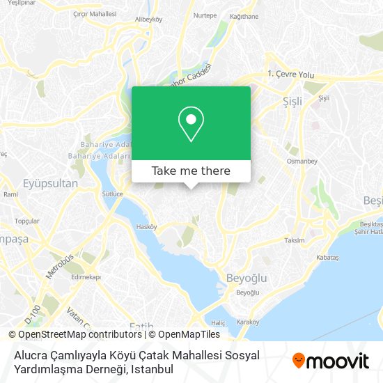 Alucra Çamlıyayla Köyü Çatak Mahallesi Sosyal Yardımlaşma Derneği map