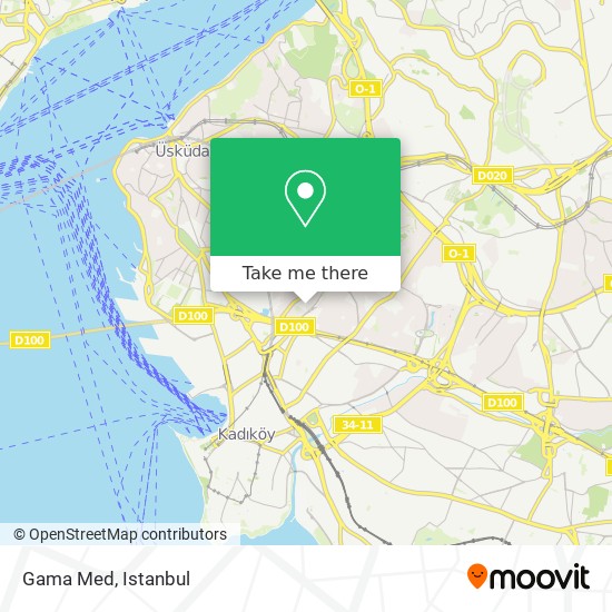 Gama Med map