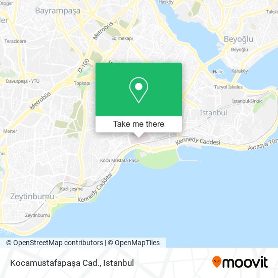 Kocamustafapaşa Cad. map