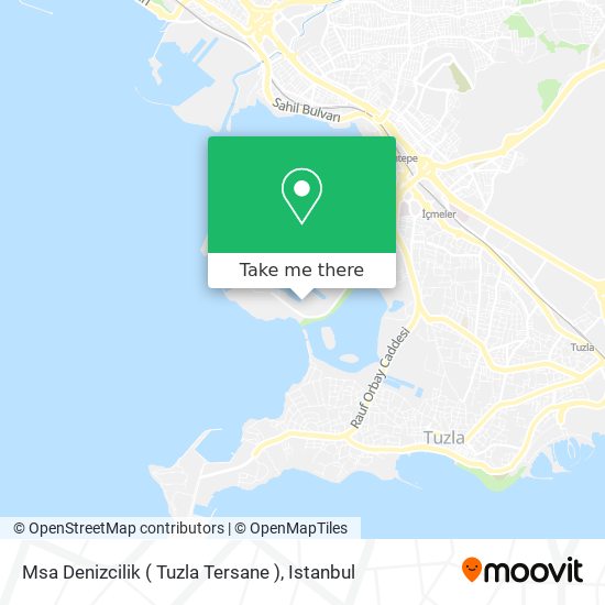 Msa Denizcilik ( Tuzla Tersane ) map
