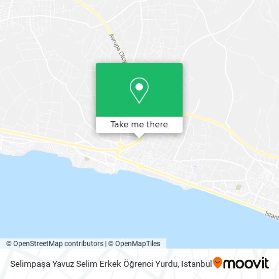 Selimpaşa Yavuz Selim Erkek Öğrenci Yurdu map