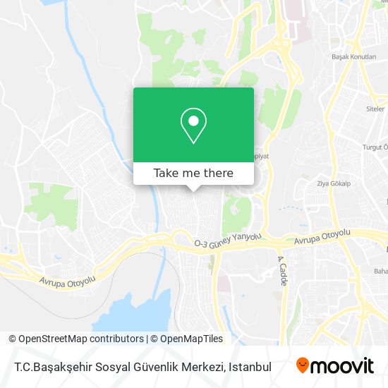 T.C.Başakşehir Sosyal Güvenlik Merkezi map