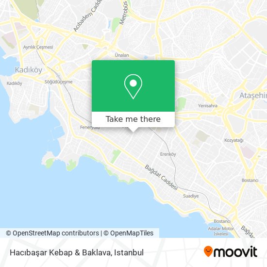 Hacıbaşar Kebap & Baklava map