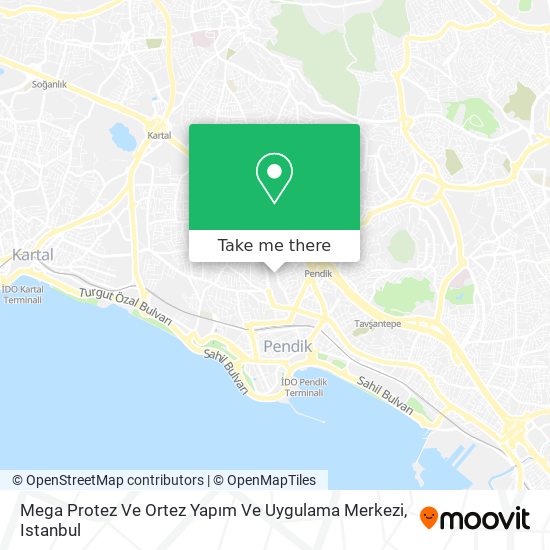 Mega Protez Ve Ortez Yapım Ve Uygulama Merkezi map