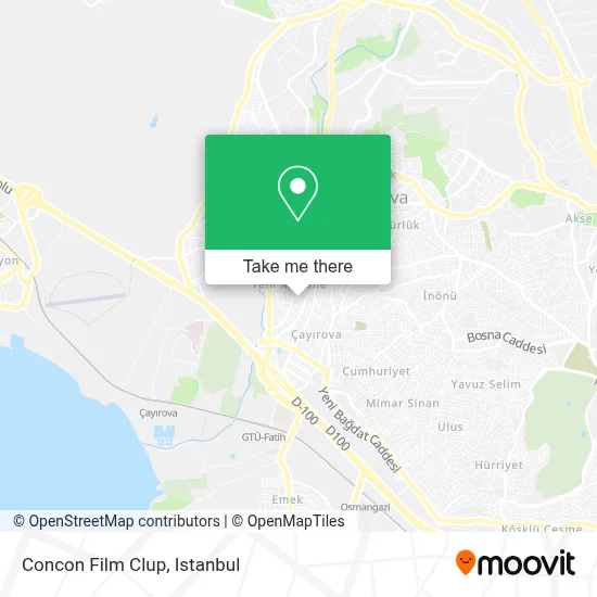 Concon Film Clup map