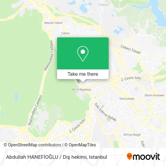 Abdullah HANEFİOĞLU / Diş hekimi map