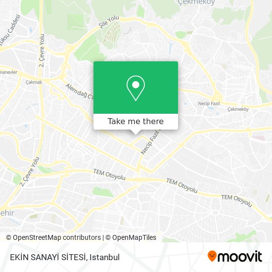 EKİN SANAYİ SİTESİ map